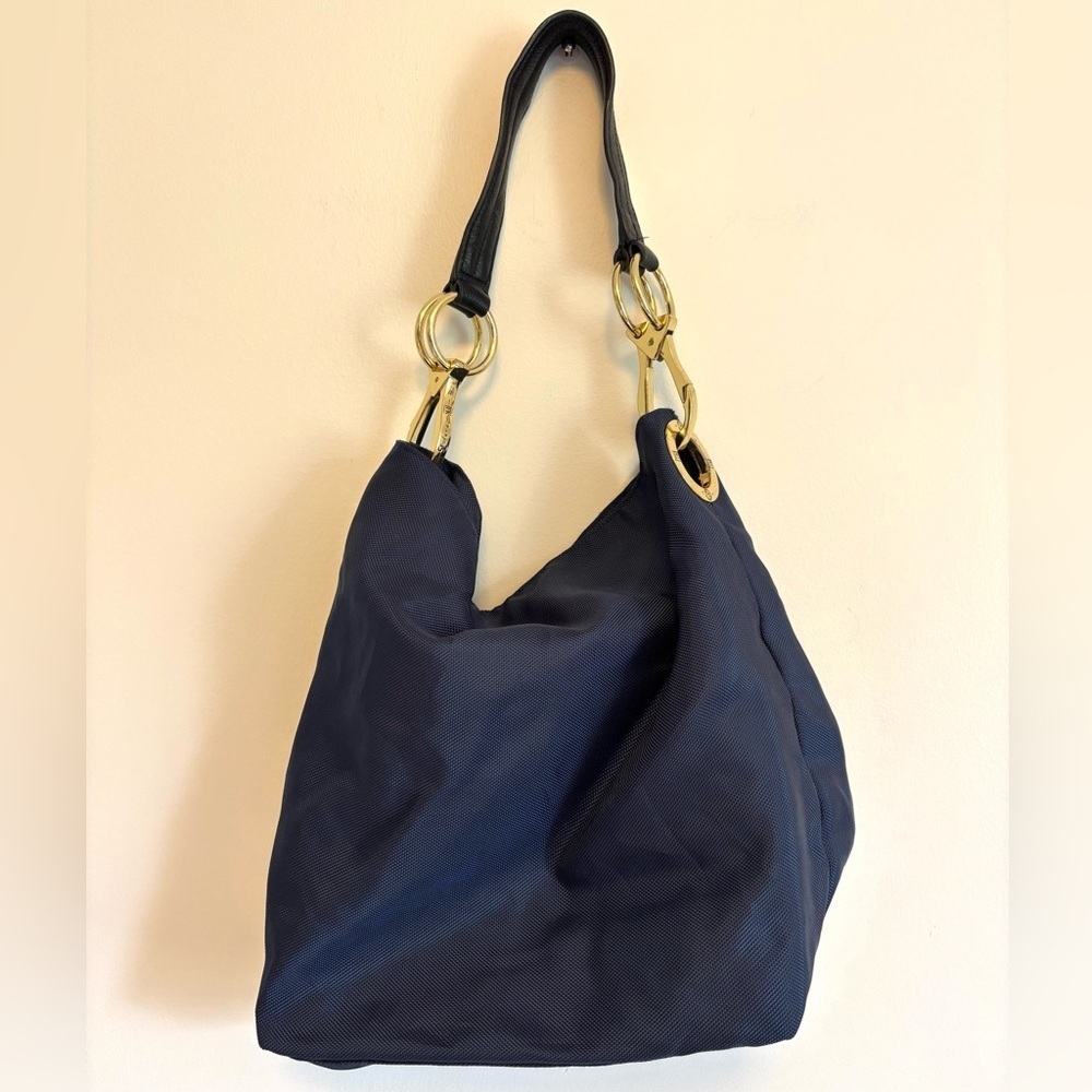JPK Paris 75 Navy Blue Shoulder Bag
